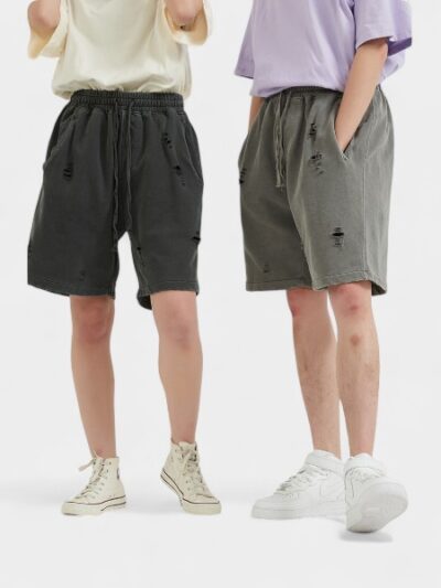 Unisex Relaxed Fit/Loose Fit Cargo Shorts